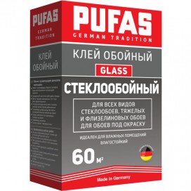 Клей стеклообойный Glass Pufas 500 г
