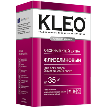 Клей для флизелиновых обоев KLEO Extra 35 240 г